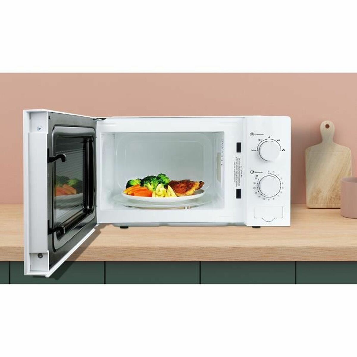 Mikrobølgeovnen Oceanic MO20W11  20 L